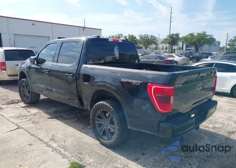 2022 Ford F-150 Xlt from USA, damaged, VIN 1FTEW1EP2NFB95281
